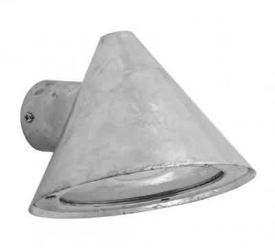 CUCHARA Cone Surface Mounted Wall Light Galvanized Iron IP44